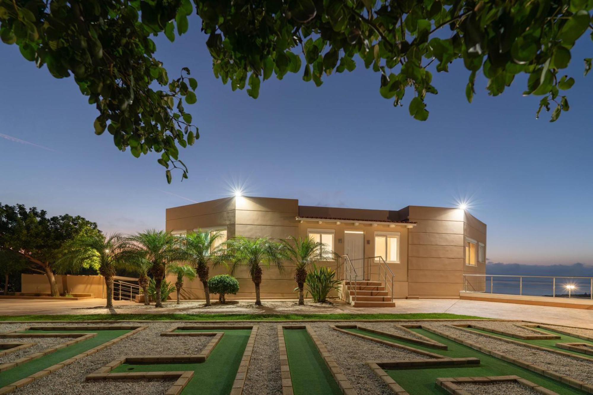 Villa Ariella With Sea View Agia Marina  Exterior photo