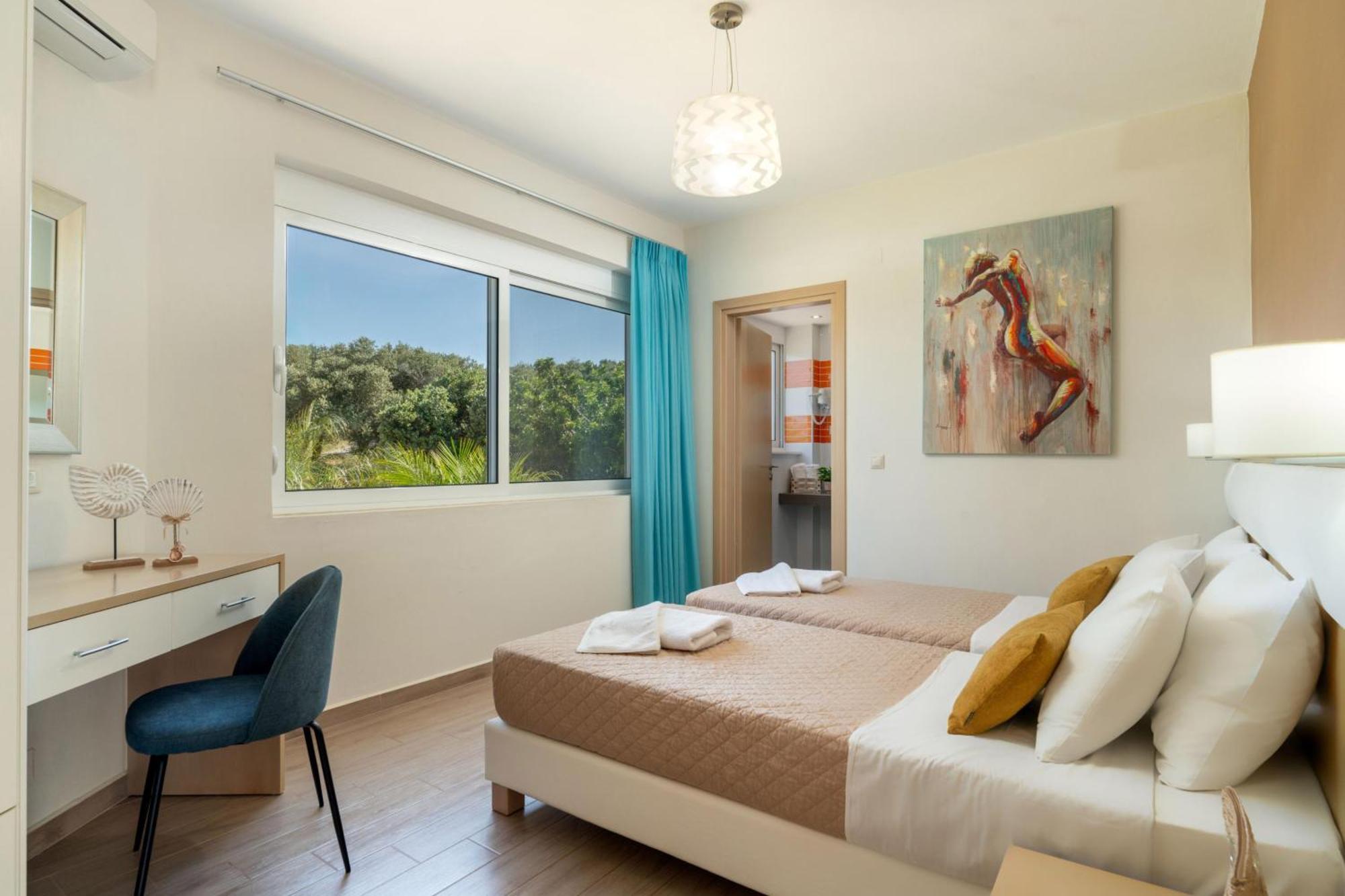 Villa Ariella With Sea View Agia Marina  Exterior photo