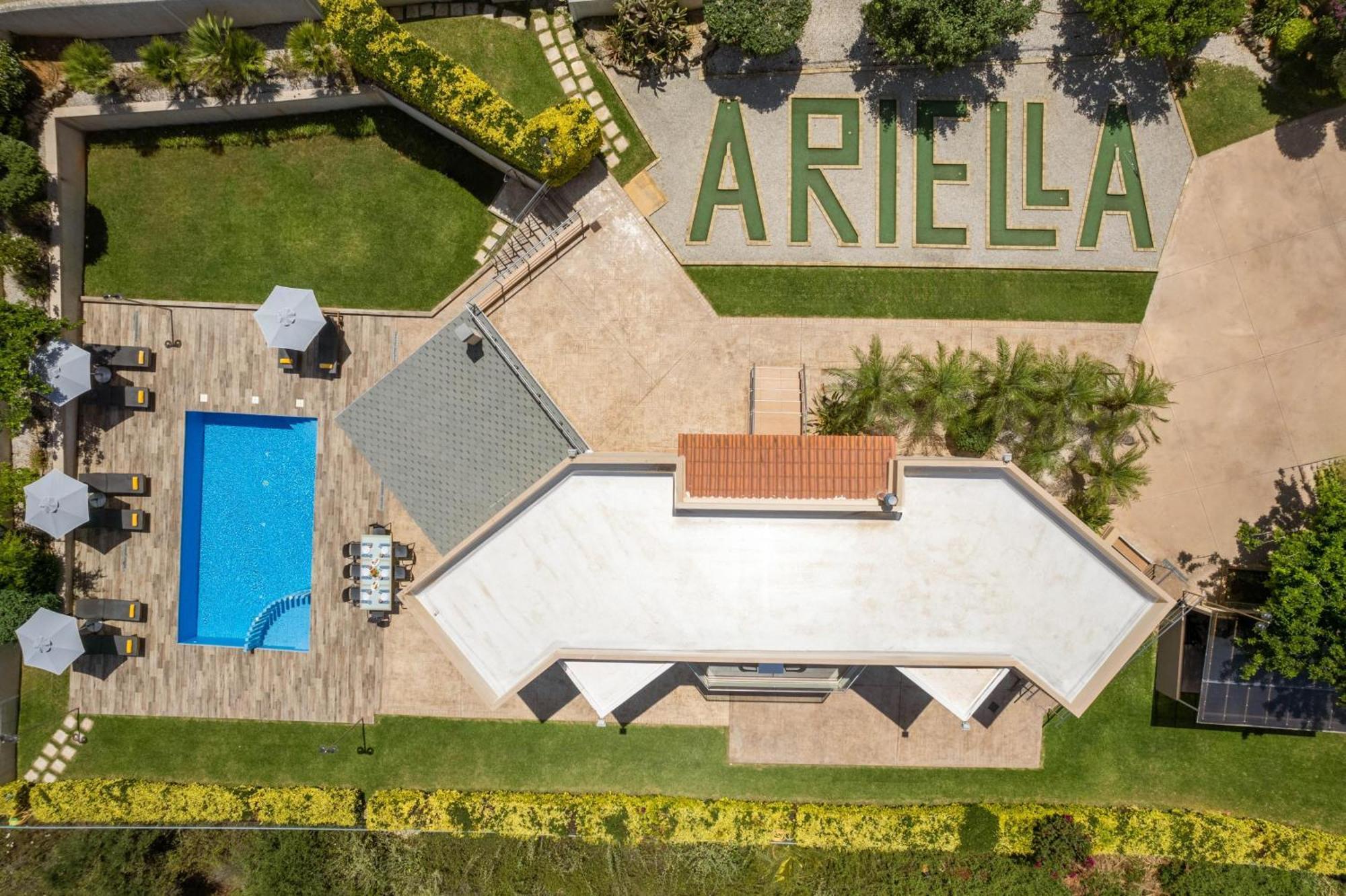 Villa Ariella With Sea View Agia Marina  Exterior photo